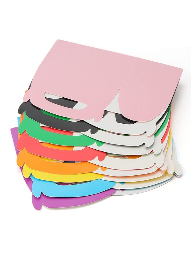 LEXININ 80 PCS Colored Gable Boxes, Colorful Party Favor Treat Boxes, Gable Paper Boxes for Birthday Weddings Party Decoration Supplies, 6.2 x 3.6 x 3.3 Inches - Image 5